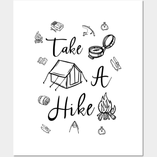 TAKE A HIKE Posters and Art